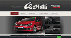 Desktop Screenshot of lakelandcarcentre.co.uk